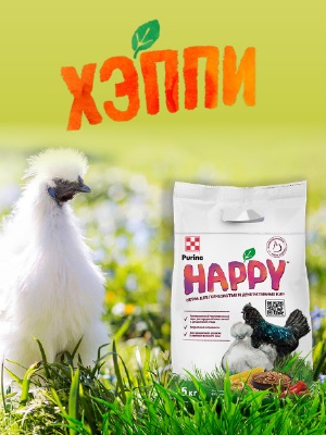 Cпециализированный корм для породистых и декоративных кур.